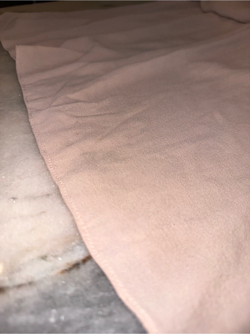 Alice + Olivia Silk Blend Size Small Layered Mini Dress in Blush Pink Cream - Picture 12 of 12